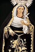 Besamanos de la María Santísima de las Tristezas (Capilla del Dulce Nombre de Jesús - Sevilla). 8 de diciembre de 2013
