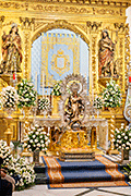 Besamanos de la Inmaculada Pura y Limpia Virgen María Coronada (Pura y Limpia del Postigo del Aceite) (Convento de la Encarnación - Sevilla). 8 de diciembre de 2013