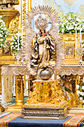 Besamanos de la Inmaculada Pura y Limpia Virgen María Coronada (Pura y Limpia del Postigo del Aceite) (Convento de la Encarnación - Sevilla). 8 de diciembre de 2013