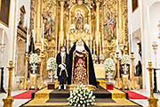 Besamanos de Nuestra Señora de las Penas (Iglesia de San Andrés - Sevilla). 8 de diciembre de 2013