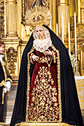 Besamanos de Nuestra Señora de las Penas (Iglesia de San Andrés - Sevilla). 8 de diciembre de 2013