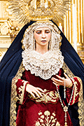 Besamanos de Nuestra Señora de las Penas (Iglesia de San Andrés - Sevilla). 8 de diciembre de 2013