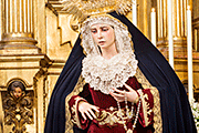 Besamanos de Nuestra Señora de las Penas (Iglesia de San Andrés - Sevilla). 8 de diciembre de 2013