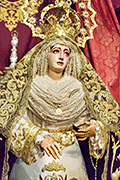 Besamanos de Madre de Dios de la Palma (Iglesia de San Pedro - Sevilla). 8 de diciembre de 2013