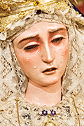 Besamanos de Nuestra Señora del Subterráneo (Iglesia de Los Terceros - Sevilla). 8 de diciembre de 2013