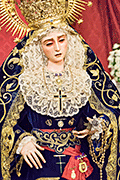 Besamanos de Nuestra Señora del Subterráneo (Iglesia de Los Terceros - Sevilla). 8 de diciembre de 2013