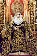 Besamanos de Nuestra Señora del Subterráneo (Iglesia de Los Terceros - Sevilla). 8 de diciembre de 2013