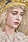 Besamanos de Nuestra Señora del Subterráneo (Iglesia de Los Terceros - Sevilla). 8 de diciembre de 2013