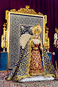 Besamanos de Nuestra Señora del Subterráneo (Iglesia de Los Terceros - Sevilla). 8 de diciembre de 2013