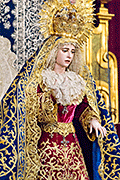Besamanos de Nuestra Señora del Subterráneo (Iglesia de Los Terceros - Sevilla). 8 de diciembre de 2013