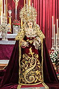 Besamanos de Nuestra Señora del Subterráneo (Iglesia de Los Terceros - Sevilla). 8 de diciembre de 2013