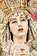 Besamanos de Nuestra Señora del Subterráneo (Iglesia de Los Terceros - Sevilla). 8 de diciembre de 2013