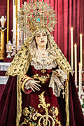 Besamanos de Nuestra Señora del Subterráneo (Iglesia de Los Terceros - Sevilla). 8 de diciembre de 2013