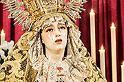 Besamanos de Nuestra Señora del Subterráneo (Iglesia de Los Terceros - Sevilla). 8 de diciembre de 2013