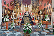 Besamanos de Nuestra Señora del Subterráneo (Iglesia de Los Terceros - Sevilla). 8 de diciembre de 2013