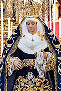 Besamanos de Nuestra Señora del Subterráneo (Iglesia de Los Terceros - Sevilla). 8 de diciembre de 2013