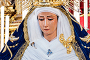 Besamanos de Nuestra Señora del Subterráneo (Iglesia de Los Terceros - Sevilla). 8 de diciembre de 2013
