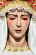 Besamanos de Nuestra Señora del Subterráneo (Iglesia de Los Terceros - Sevilla). 8 de diciembre de 2013