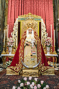 Besamanos de Nuestra Señora del Subterráneo (Iglesia de Los Terceros - Sevilla). 8 de diciembre de 2013