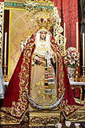 Besamanos de Nuestra Señora del Subterráneo (Iglesia de Los Terceros - Sevilla). 8 de diciembre de 2013