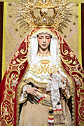 Besamanos de Nuestra Señora del Subterráneo (Iglesia de Los Terceros - Sevilla). 8 de diciembre de 2013