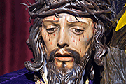 Besapiés de Nuestro Padre Jesús Nazareno (Iglesia de San Francisco - Capilla de los Dolores) (Lebrija (Sevilla). 16 de marzo de 2014
