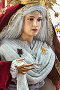 Besapiés de Nuestro Padre Jesús Nazareno (Iglesia de San Francisco - Capilla de los Dolores) (Lebrija (Sevilla). 16 de marzo de 2014