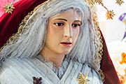 Besapiés de Nuestro Padre Jesús Nazareno (Iglesia de San Francisco - Capilla de los Dolores) (Lebrija (Sevilla). 16 de marzo de 2014