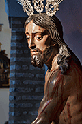 Besamanos de Nuestro Padre Jesús atado a la columna (Ermita del Castillo) (Lebrija - Sevilla). 30 de marzo de 2014