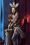 Besamanos de Nuestro Padre Jesús atado a la columna (Ermita del Castillo) (Lebrija - Sevilla). 30 de marzo de 2014