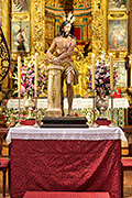 Besapiés de despedida de Nuestro Padre Jesús atado a la columna, con motivo de su retirada del Culto por su próxima restauración por parte del IAPH (Ermita del Castillo - Lebrija (Sevilla) - 5 de octubre de 2014