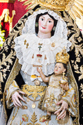 Besamanos de Nuestra Señora del Castillo coronada, Patrona de Lebrija (Ermita del Castillo - Lebrija (Sevilla) - 12 de octubre de 2014