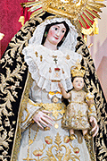 Besamanos de Nuestra Señora del Castillo coronada, Patrona de Lebrija (Ermita del Castillo - Lebrija (Sevilla) - 12 de octubre de 2014