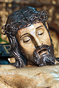 Besapiés del Santísimo Cristo Yacente (María Santísima de las Angustias) (Iglesia de Nuestra Señora del Carmen - Sanlúcar de Barrameda (Cádiz) - 2 de noviembre de 2014