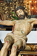 Besapiés del Santísimo Cristo Yacente (María Santísima de las Angustias) (Iglesia de Nuestra Señora del Carmen - Sanlúcar de Barrameda (Cádiz) - 2 de noviembre de 2014