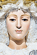 Besapiés del Santísimo Cristo Yacente (María Santísima de las Angustias) (Iglesia de Nuestra Señora del Carmen - Sanlúcar de Barrameda (Cádiz) - 2 de noviembre de 2014