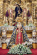 Besamanos de María Santísima de los Dolores (Iglesia Conventual de San Francisco- Lebrija (Sevilla) - 21 de diciembre de 2014