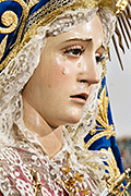 Besamanos de María Santísima de los Dolores (Iglesia Conventual de San Francisco- Lebrija (Sevilla) - 21 de diciembre de 2014