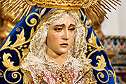 Besamanos de María Santísima de los Dolores (Iglesia Conventual de San Francisco- Lebrija (Sevilla) - 21 de diciembre de 2014