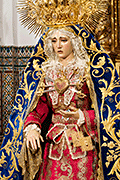 Besamanos de María Santísima de los Dolores (Iglesia Conventual de San Francisco- Lebrija (Sevilla) - 21 de diciembre de 2014