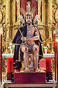 Besapiés de Nuestro Padre Jesús del Ecce Homo (Capilla de Belén - Lebrija (Sevilla) - 18 de enero de 2015