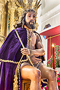 Besapiés de Nuestro Padre Jesús del Ecce Homo (Capilla de Belén - Lebrija (Sevilla) - 18 de enero de 2015