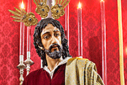 Besapiés de Nuestro Padre Jesús del Prendimiento (Iglesia del Beato Diego José de Cádiz) (Cádiz). Durante los dias del Triduo en su honor: 5 al 7 de marzo de 2014.