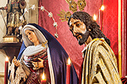 Besapiés de Nuestro Padre Jesús del Prendimiento (Iglesia del Beato Diego José de Cádiz) (Cádiz). Durante los dias del Triduo en su honor: 5 al 7 de marzo de 2014.