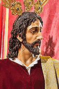 Besapiés de Nuestro Padre Jesús del Prendimiento (Iglesia del Beato Diego José de Cádiz) (Cádiz). Durante los dias del Triduo en su honor: 5 al 7 de marzo de 2014.
