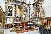 Besapiés de Nuestro Padre Jesus atado a la columna y azotes (Iglesia de San Antonio). 21 de marzo de 2014.