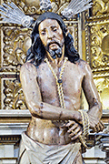 Besapiés de Nuestro Padre Jesus atado a la columna y azotes (Iglesia de San Antonio). 21 de marzo de 2014.