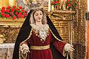 Besamanos de la Santísima Virgen de los Dolores (Capilla del Hospital de San Juan de Dios) (Cádiz). 3 3 al 6 de abril de 2014