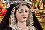 Besamanos de la Santísima Virgen de los Dolores (Capilla del Hospital de San Juan de Dios) (Cádiz). 3 3 al 6 de abril de 2014