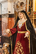Besamanos de la Santísima Virgen de los Dolores (Capilla del Hospital de San Juan de Dios) (Cádiz). 3 3 al 6 de abril de 2014